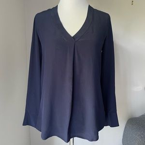 J. Crew V-neck Silk Blouse